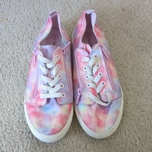 Cat & Jack Pink and Blue Tie-Dye Sneakers